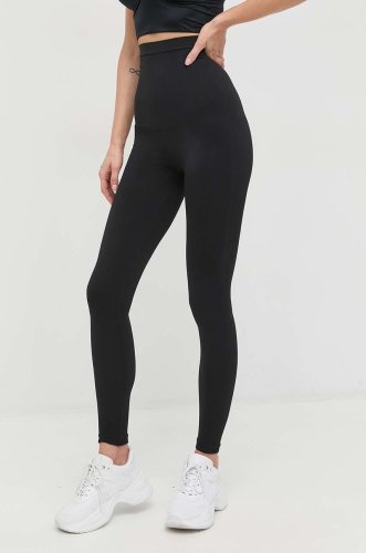 Spanx leggins modulari high waisted seamless ecocare femei, culoarea negru, neted
