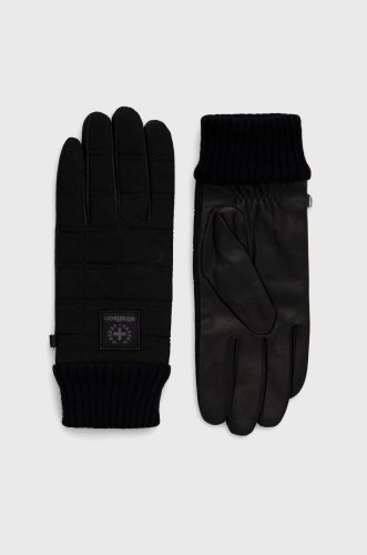 Strellson mănuși bărbați, culoarea negru