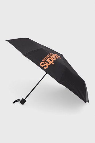 Superdry umbrela culoarea negru