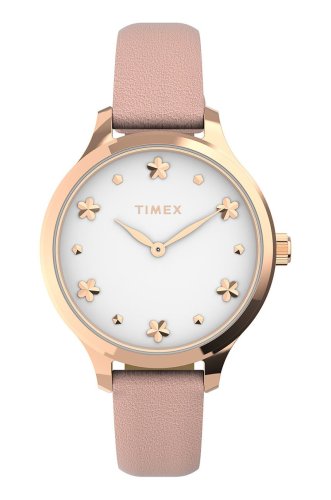 Timex ceas tw2v23700 peyton with floral markers femei, culoarea auriu