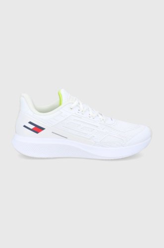 Tommy sport pantofi culoarea alb