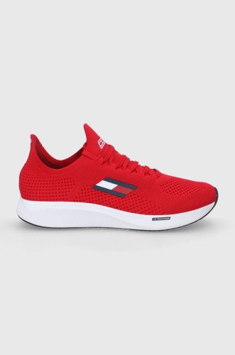 Tommy sport pantofi de sport elite 6 culoarea rosu