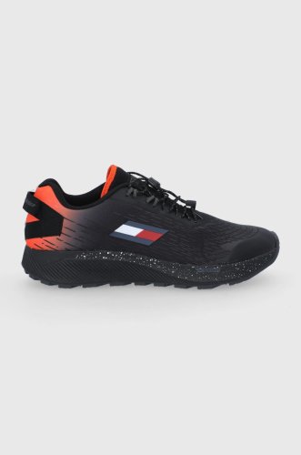 Tommy sport pantofi de sport trail 2 culoarea negru