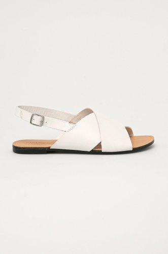 Vagabond sandale de piele femei, culoarea alb