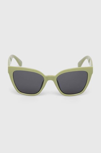 Vans ochelari de soare copii femei, culoarea verde vn0a47rhw0i1-fern