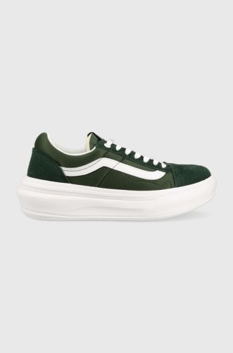 Vans sneakers old skool culoarea verde