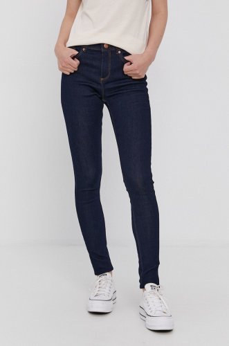 Vero moda jeans piping femei, medium waist