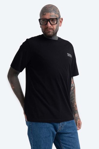 Wood wood tricou din bumbac sami info t-shirt culoarea negru, cu imprimeu 12135720.2491-white