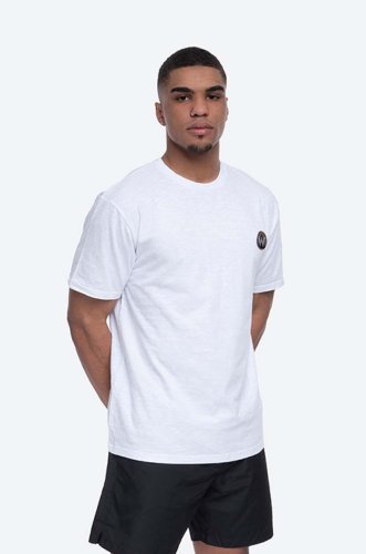 Wood wood tricou din bumbac slater t-shirt culoarea alb, cu imprimeu 11935705.2469-brightw