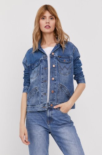 Wrangler geacă jeans femei, de tranzitie