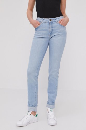 Wrangler jeans femei, medium waist