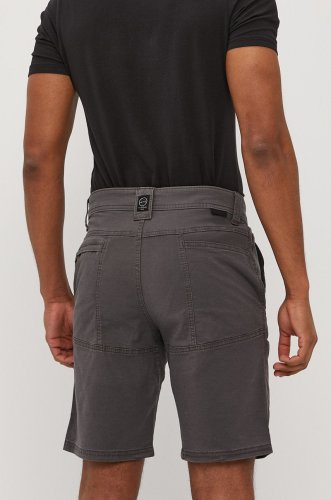 Wrangler pantaloni scurți bărbați, culoarea gri