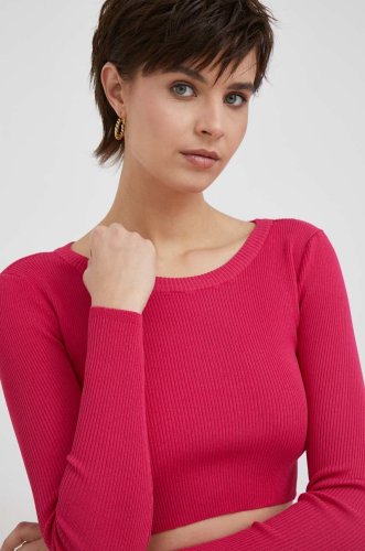 Xt studio pulover femei, culoarea roz, light
