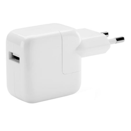 Adaptor/incarcator apple, 220v-usb, md836zm/a, 12w pentru iphone/ipad/ipod, alb