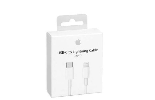 Cablu de date mkq42am/ab apple usb-c - lightning, 2m, blister