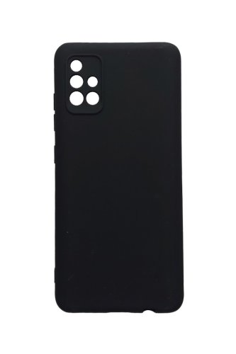 Husa telefon compatibila cu samsung galaxy a51, a51 4g, negru, cu interior de catifea, 254ht