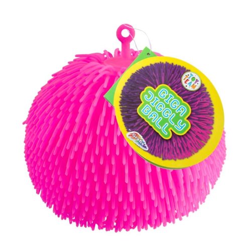 Minge antistress giga jiggly ball 25 cm - roz