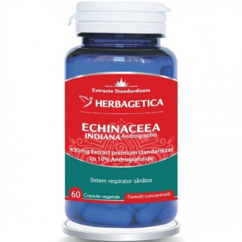 Andrographis [echinaceea indiana] 430mg 60cps - herbagetica