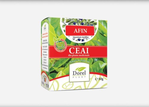 Ceai afin frunze 50g - dorel plant