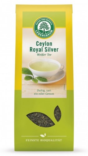 Ceai alb ceylon royal silver 40g - lebensbaum