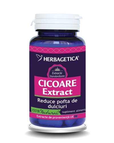 Cicoare extract 60cps - herbagetica