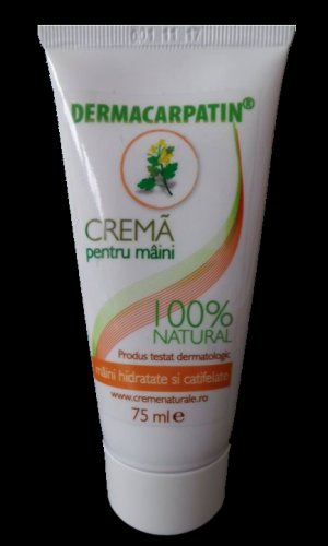 Crema maini hidratate catifelate 75ml - dermacarpatin