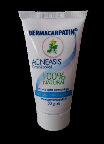 Crema solida antiacnee acneasis 50g - dermacarpatin