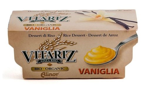 Desert crema orez vanilie 2x100g - vitariz