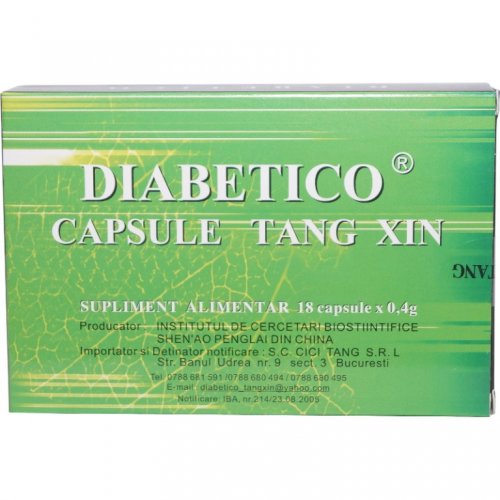 Diabetico 18cps - cici tang