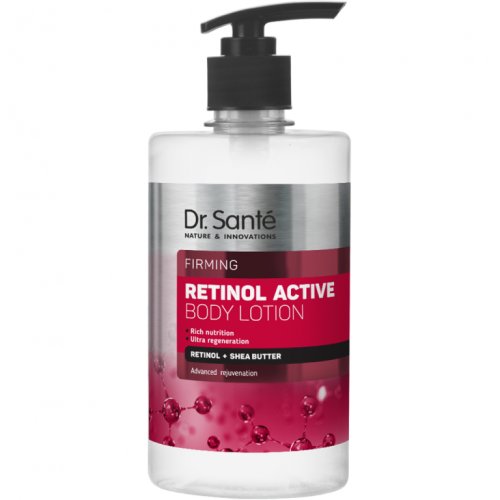 Lotiune corporala fermitate rejuvenare retinol active 500ml - dr sante