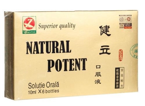 Natural potent fiole 6x10ml - amedsson