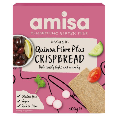 Painici crocante quinoa fara gluten 100g - amisa