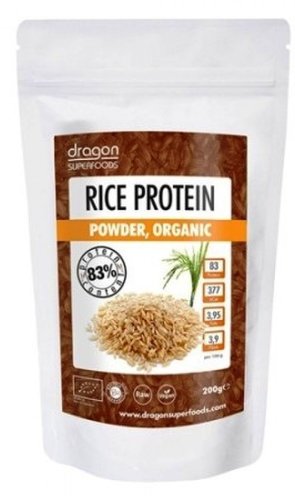 Pulbere proteica orez raw 200g - dragon superfoods