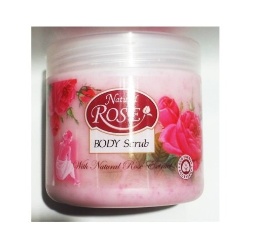 Scrub corp extract trandafir 350ml - natural rose