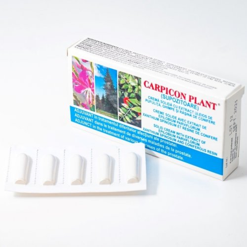 Supozitoare carpicon s cutie 10x1,5g - elzin plant