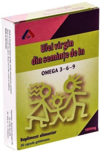 Ulei seminte in omega369 30cps - american lifestyle