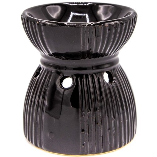 Vas ceramic aromatizor clepsidra negru 1b - aroma land