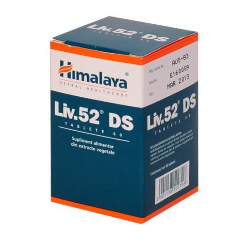 Himalaya, liv 52 ds, hepatoprotector, 60 tablete