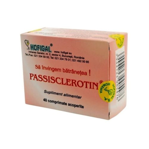Hofigal passisclerotin, 40 comprimate