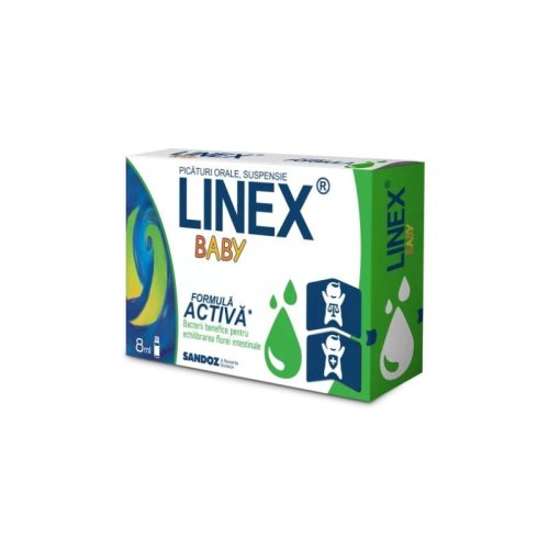 Linex baby, 8 ml, sandoz