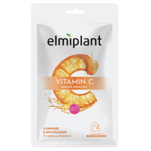 Masca servetel vitamin c, 20ml, elmiplant 
