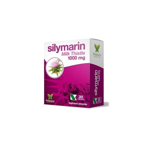 Polisano silymarin milk thistle 1000 mg, 30 capsule