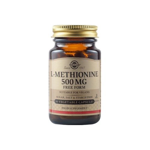 Solgar l-methionine 500mg, 30 capsule 