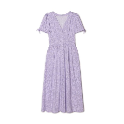 Cropp - rochie cu model floral - violet